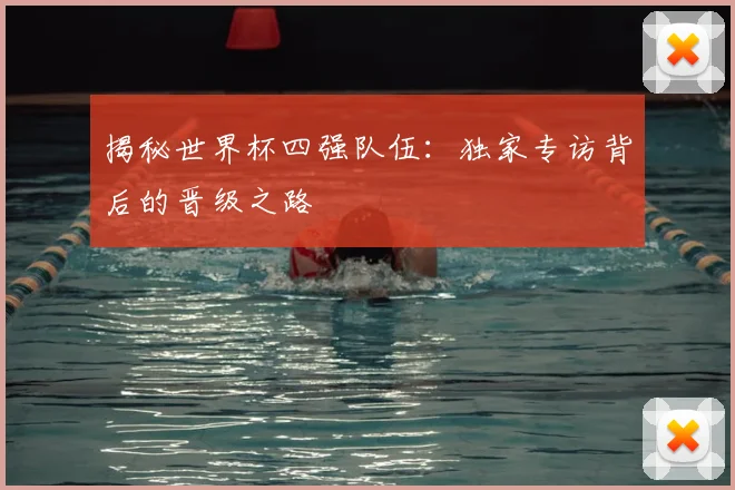 揭秘世界杯四强队伍：独家专访背后的晋级之路
