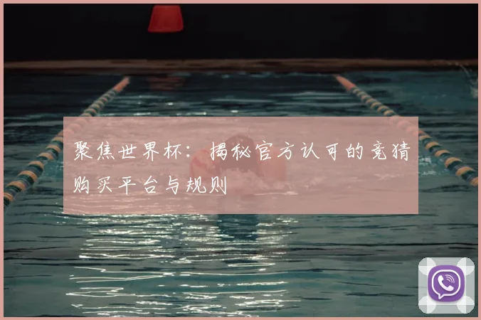 聚焦世界杯：揭秘官方认可的竞猜购买平台与规则